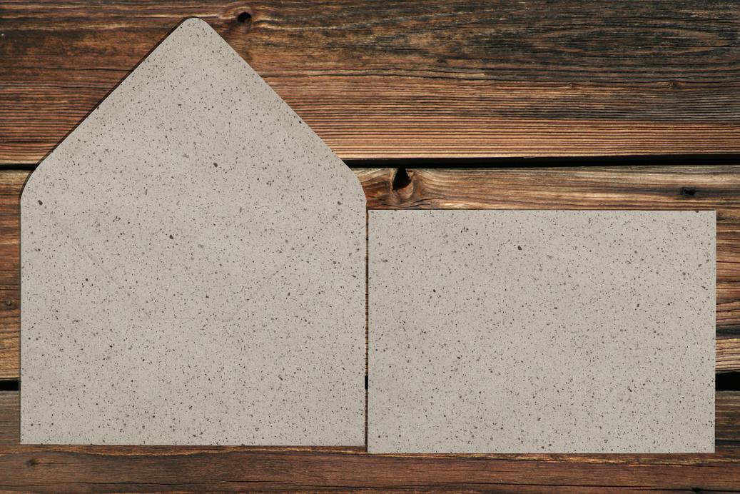 Briefhüllen 110x156 mm Nassklebend Zirkular Kakao 120 g/qm